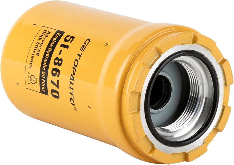 GETOPAUTO 5I-8670 BT9464 HF35519 Hydraulic Filter Compatible with Caterpillar Excavator CAT E320d p573481 - Image 5